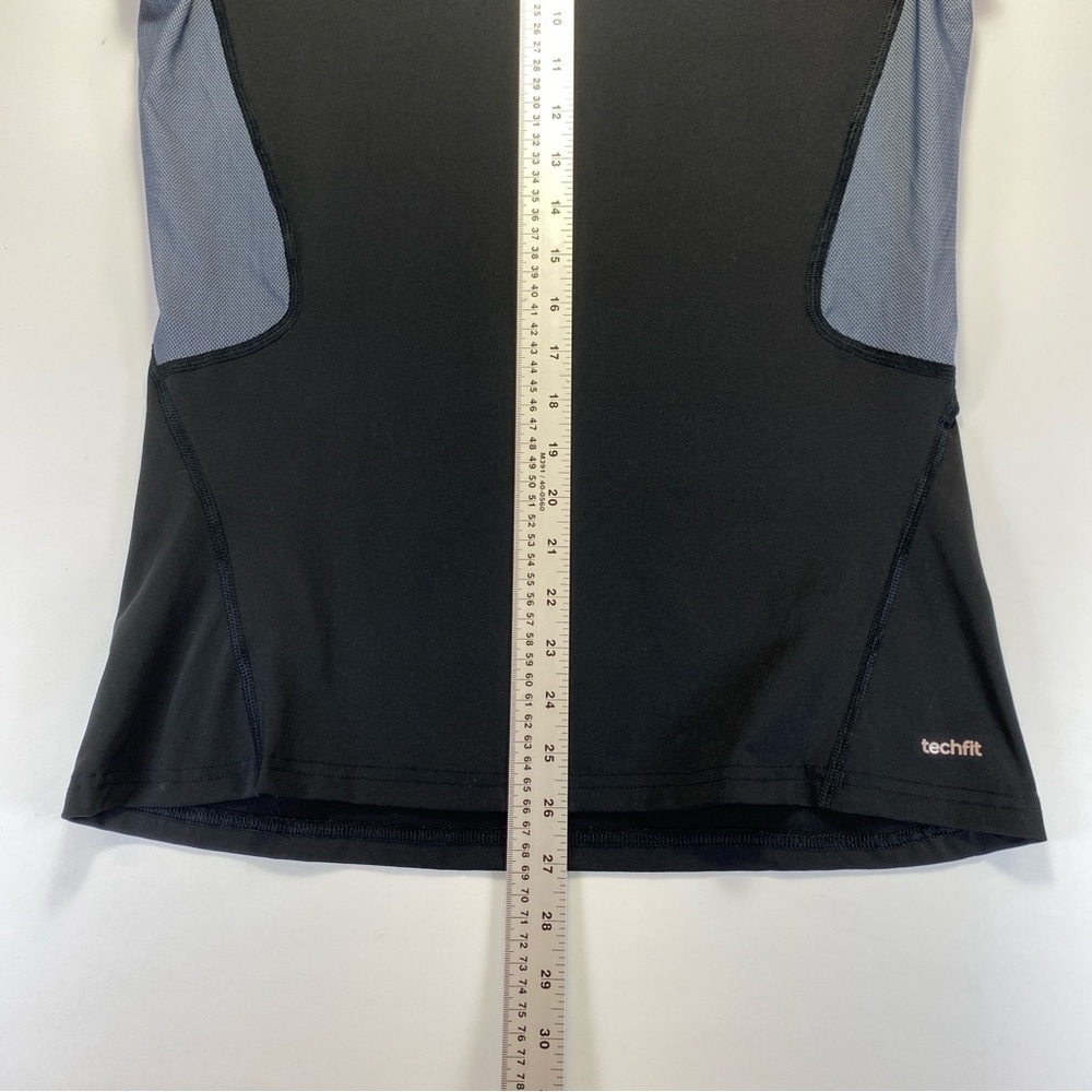 Adidas Techfit Compression Top Men's Black And Gray XL Used - Picture 6 of 9